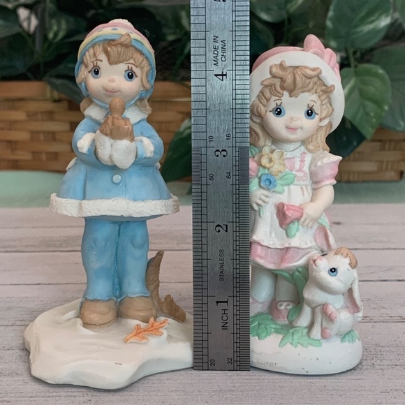 JoAnne Wanat Sweet Dreams Figurines Meredith Leigh & Victoria Martha Vintage 80s - Picture 10 of 14